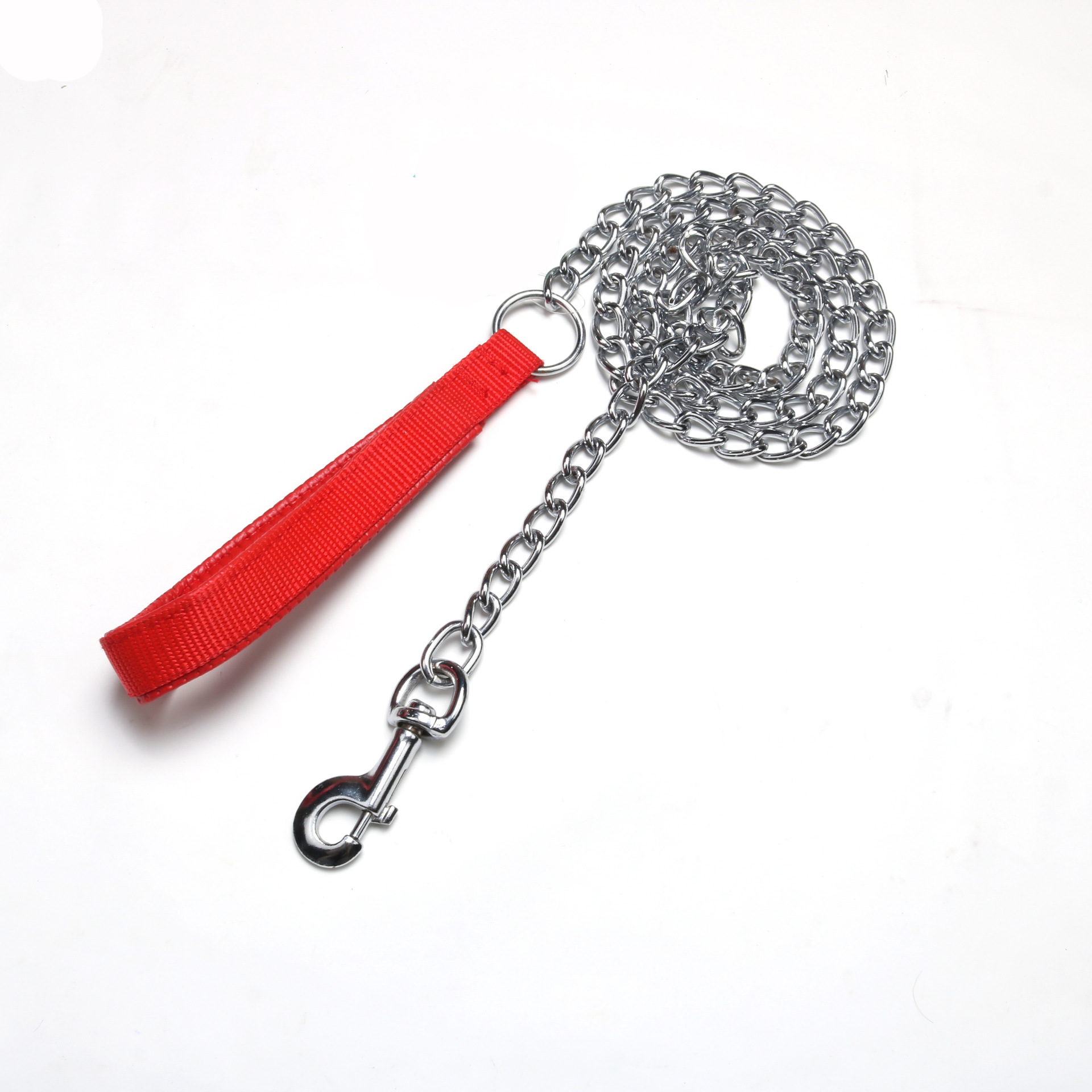 Wholesale stainless steel P-chain all-in-one dog training tool, dog collar, Schnauzer dog necklace, iron chain anti-bite dog collar Item Picture