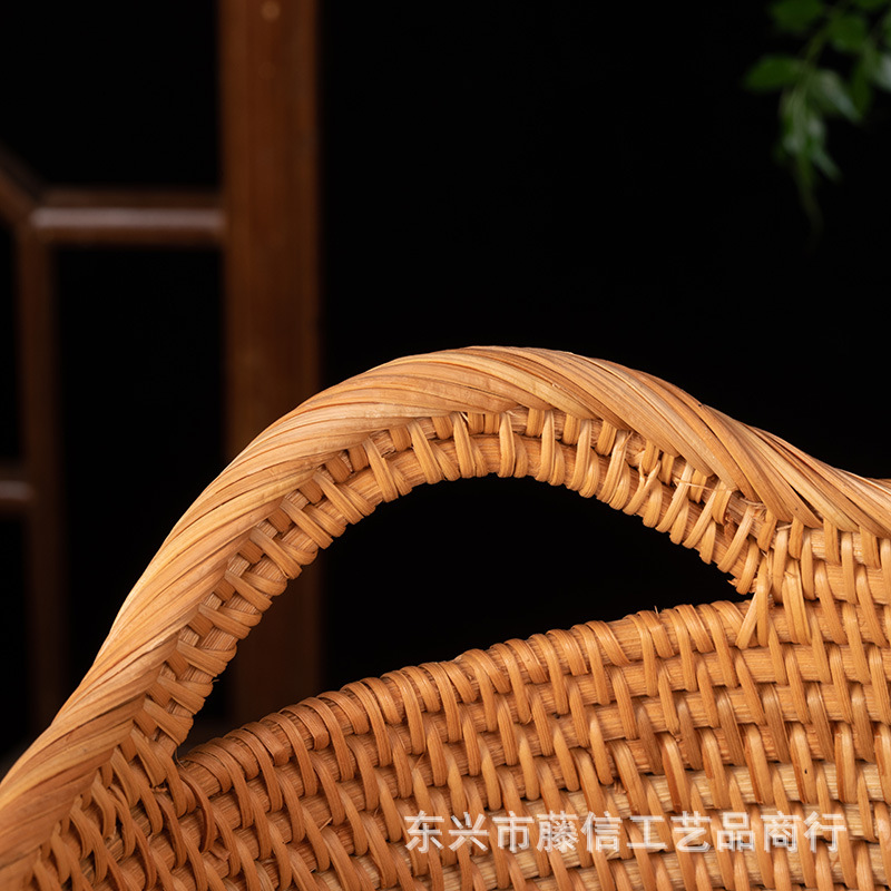 草编盒子/超市购物篮/儿童玩具/收纳盒置物架/藤筐产品图