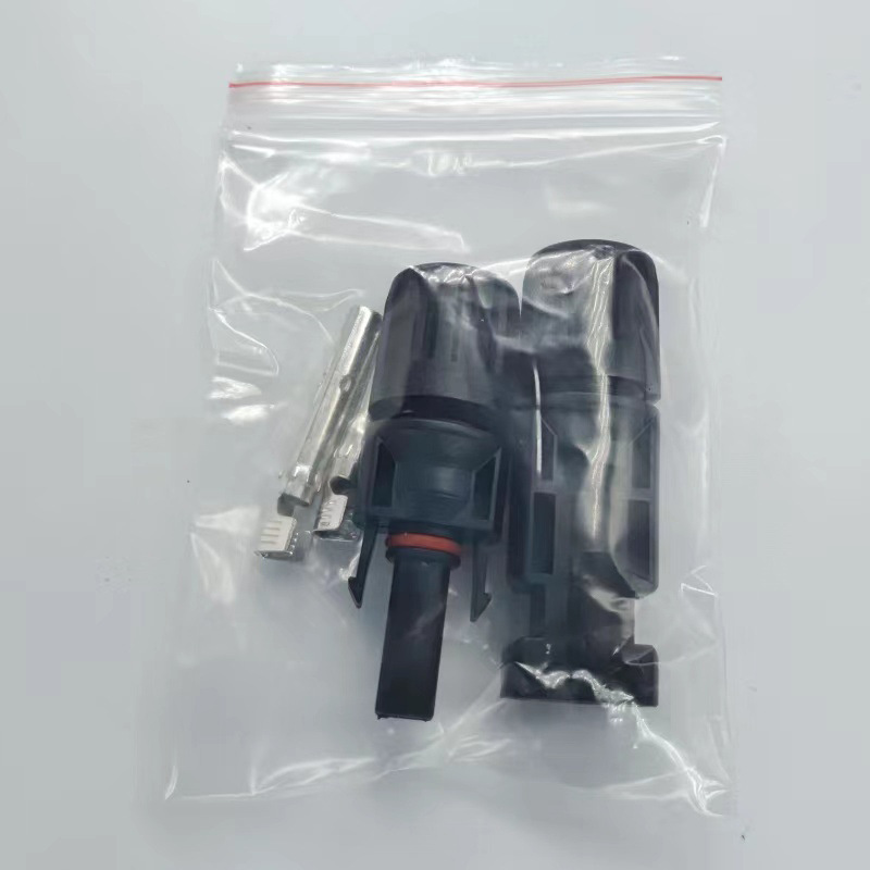 Mc4 Photovoltaic Connector Solar Component Waterproof Connector Ip67 Connector Ppo Male/Female Connector Quick Plug Specification drawing