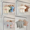 22 New baby and toddler T-shirt, short-sleeved baby summer wear, cartoon dinosaur, cool and fashionable, easy to match, trendy top details Picture