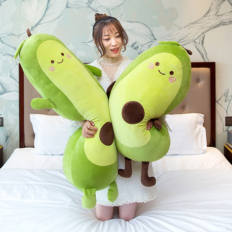 Avocado plush toy, doll, pillow, large sleeping doll, birthday gift for girls, factory wholesale Application Scenario