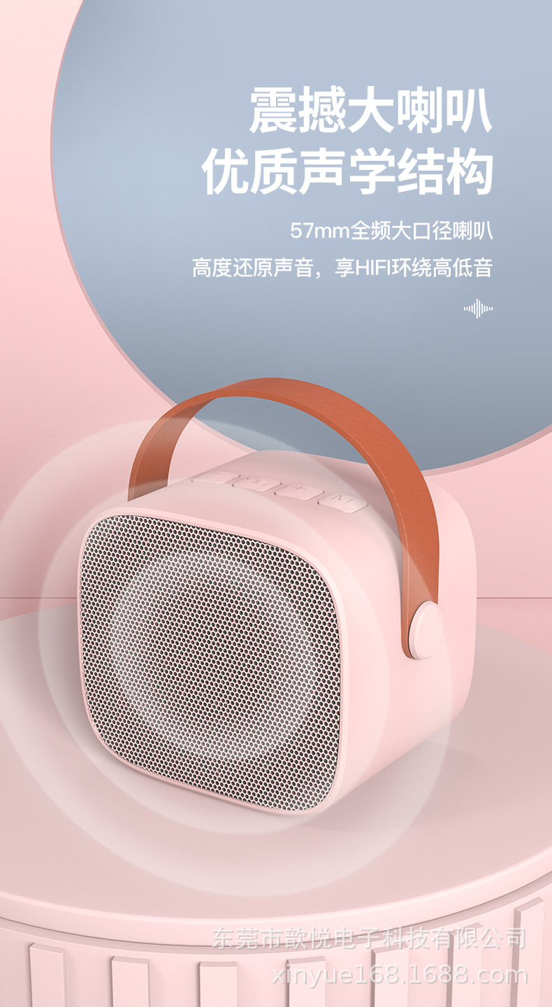 定制P2无线蓝牙音响家庭ktv话筒一体麦克风组合手机K歌神器专用详情18