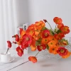 Poppy wedding simulation flowers, poppy garden wedding decoration, home decoration flower materials, artificial flower manufacturer wholesale Application Scenario
