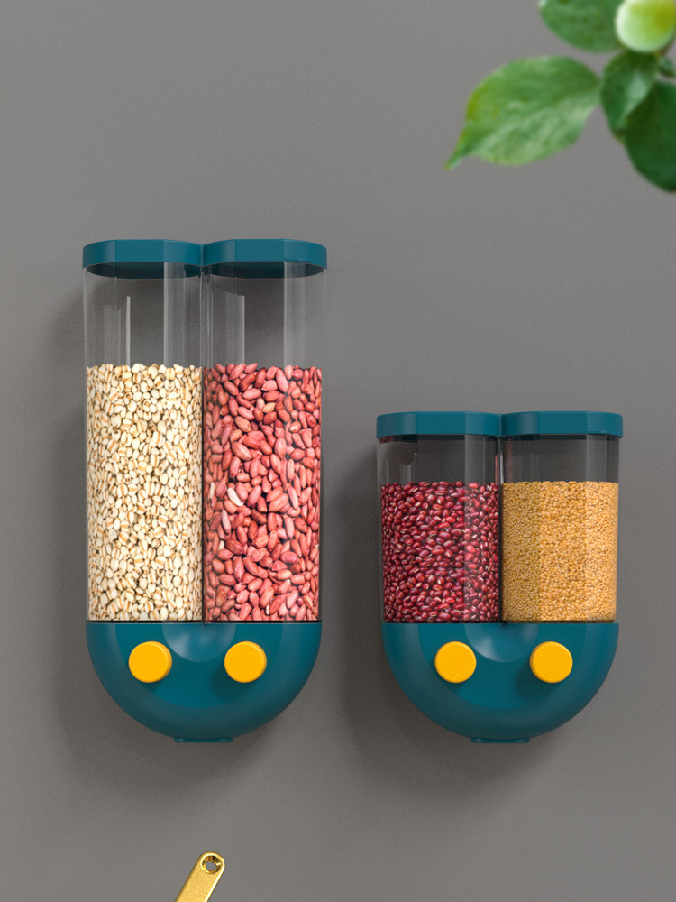 Hot-selling plastic wall-mounted press-sealed storage tanks for grains and cereals. Wall-mounted storage tanks for grains and cereals Specification image
