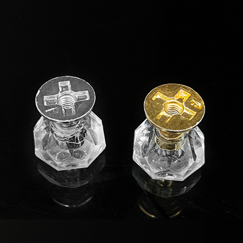 Transparent acrylic plastic single-hole crystal handle for drawer furniture, transparent crystal handle Application Scenario