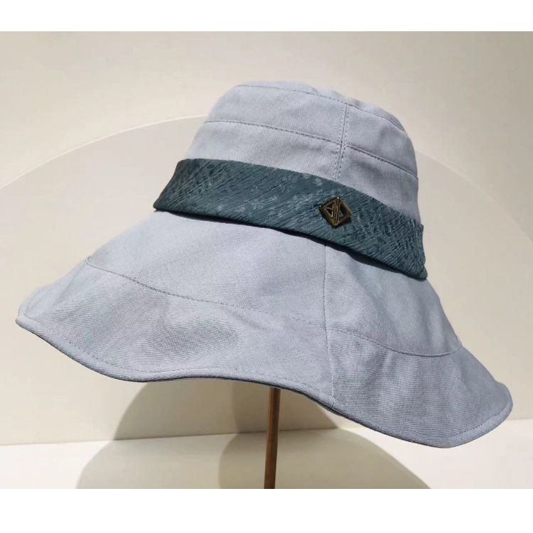 Fisherman Hat Large Brim To Cover The Face Of Female Spring And Summer Sun Protection Sunshade Sun Hat Sunscreen Day System All Wear Hats Korean Version Of The Tide