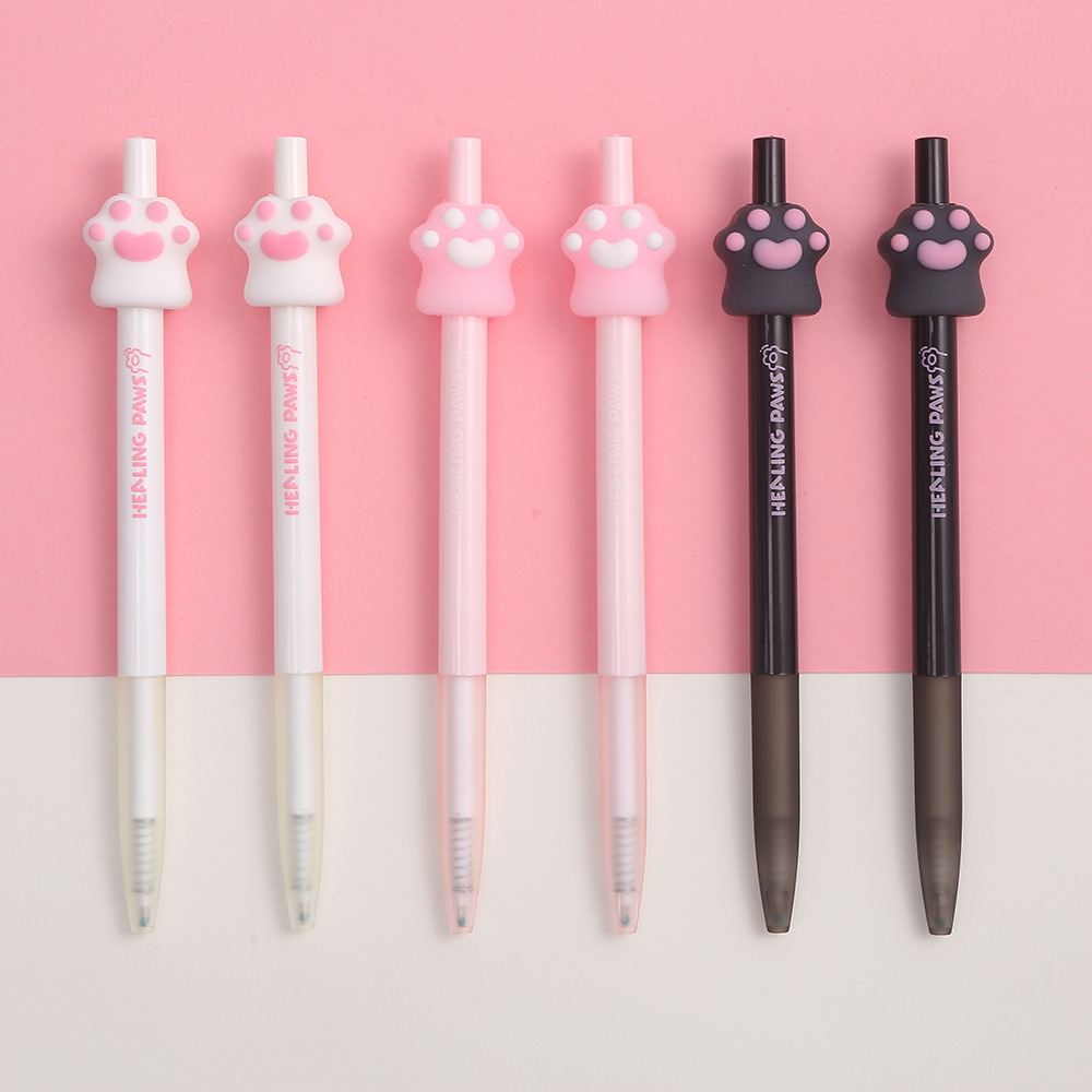 Cartoon Cute Push Neutral Pen High Appearance Level Neutral/Automatic Pencil/Eternal Optional Student Pen Ins Wind details Picture