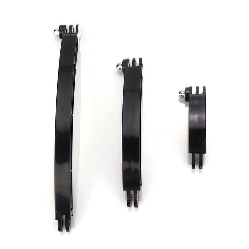 GoPro action camera accessories: short curved rod, neck extension rod, shooting extended arm, camera helmet stand pic 3