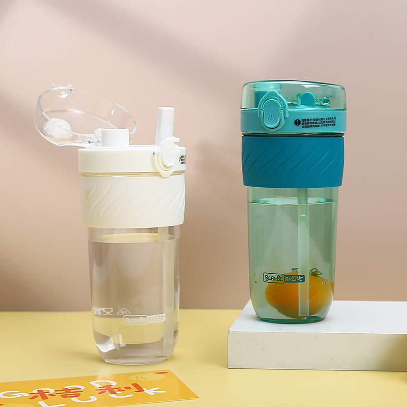 Wholesale of carefully selected Korean-style fashionable student couple coffee cups, summer creative candy-colored double-drinking cups and plastic water cups Application Scenario