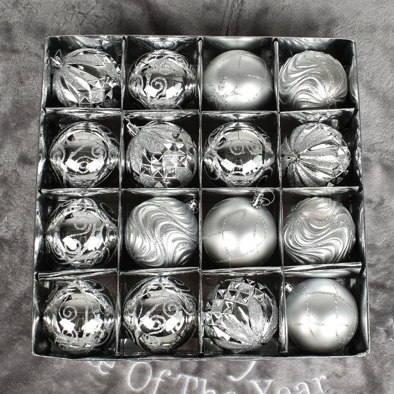 Christmas decorative ball pendant Creative diy set, painted hanging ball, festival window display ball, party hanging decoration Application Scenario