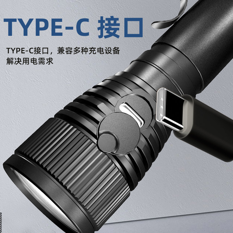 手电筒、手握式电筒实物图