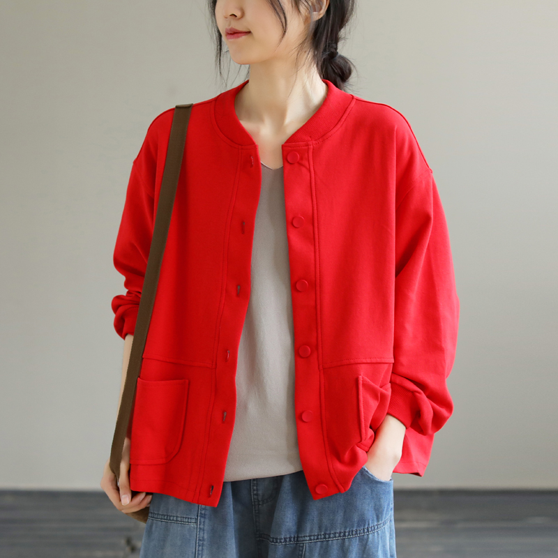 A 200-pound loose Korean-style hoodie for chubby girls and a slimming coat for chubby girls, a trendy early autumn new style Application Scenario