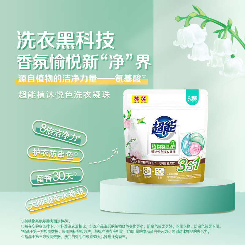洗衣凝珠/洗衣液/情趣用品洗衣香珠/洗衣片/洗衣凝珠立白产品图