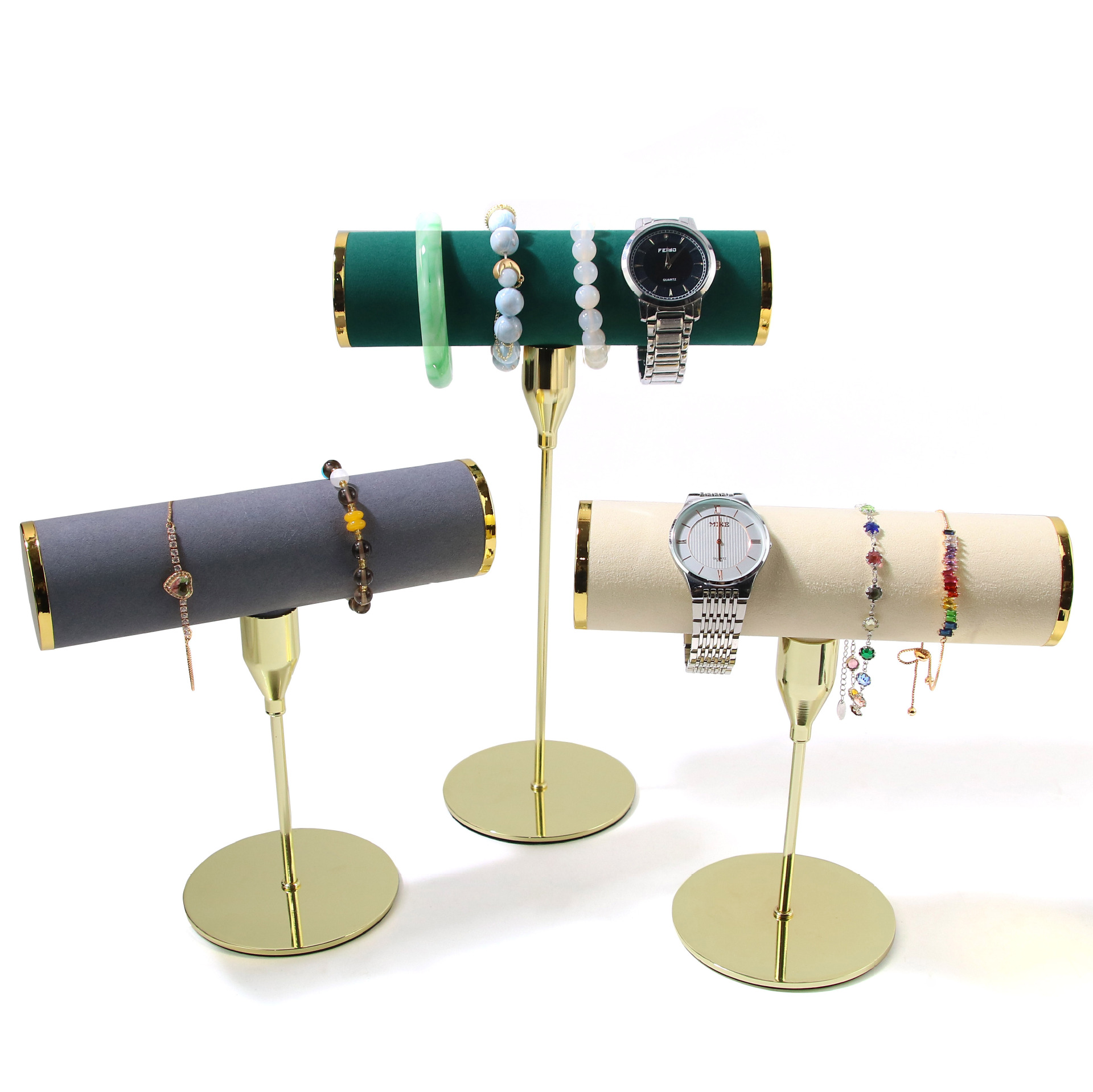 Factory direct sales bracelet display stand, ultra-slim bracelet jewelry stand, watch window display, accessory metal display stand Specification image