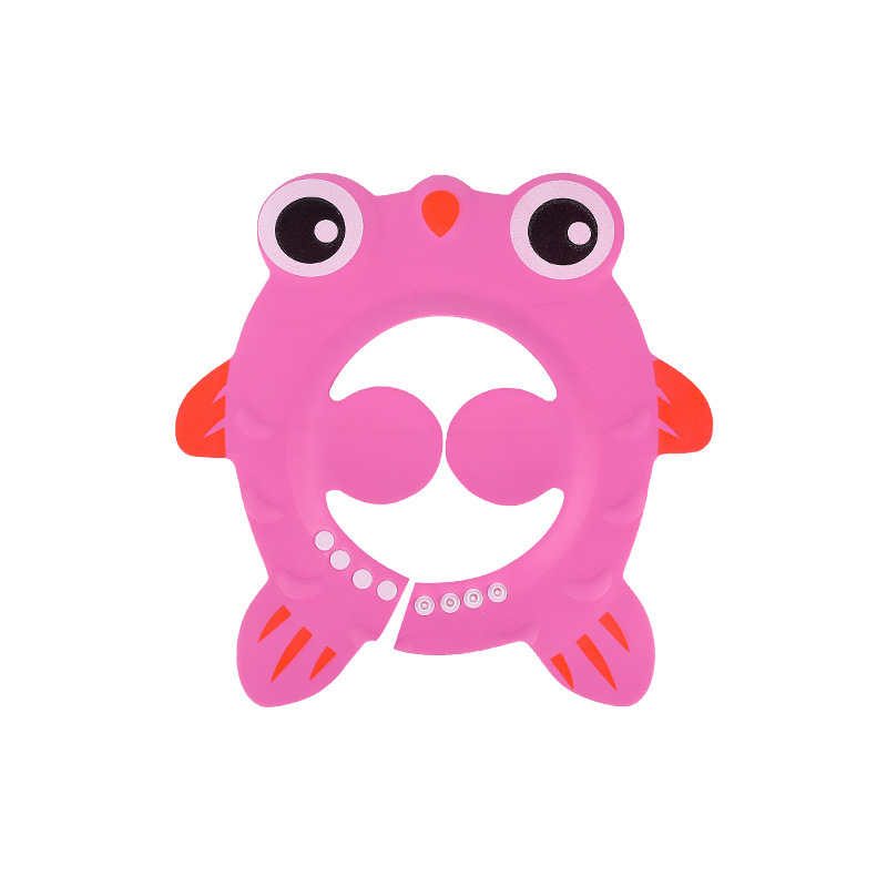 Children's shower cap Infant shampoo cap Baby goldfish shampoo cap Protective cap Adjustable bath shampoo ear cap Item Picture