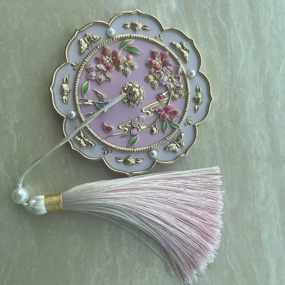 黄铜摆件/佛教用品/穆斯林挂件/工艺品/立式纸巾架产品图