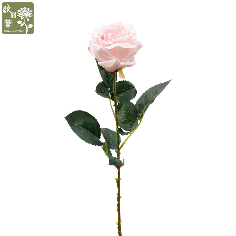 Rose Simulation Flower Wedding Bouquet Decoration Fake Flower Photography Props Plastic Flower Wholesale Simulation Rose Item Picture