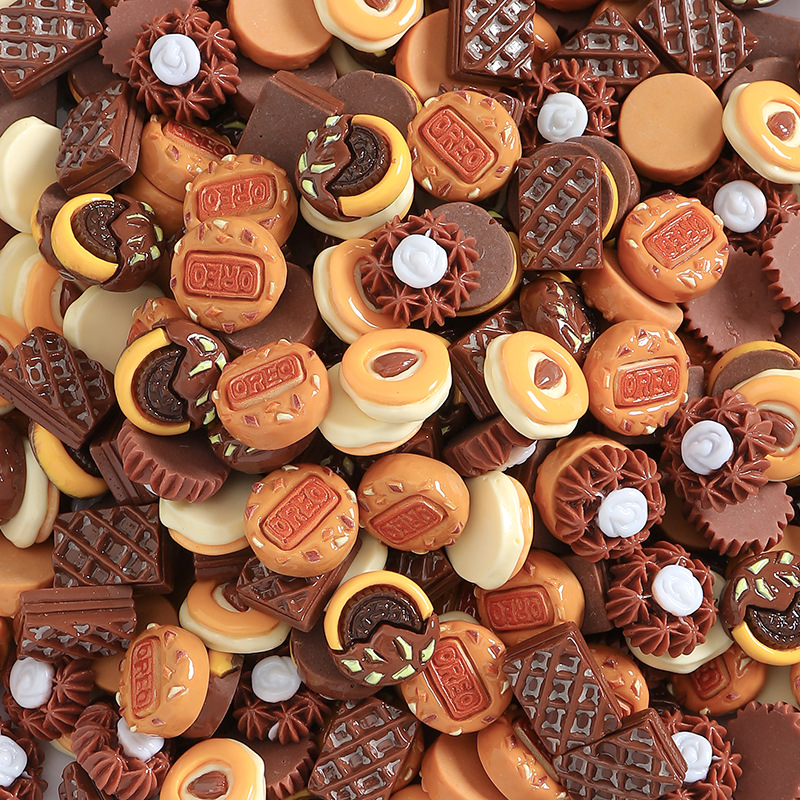 仿真迷你食玩面包饼混款树脂diy饰品配件混包儿童微景观小摆件详情17