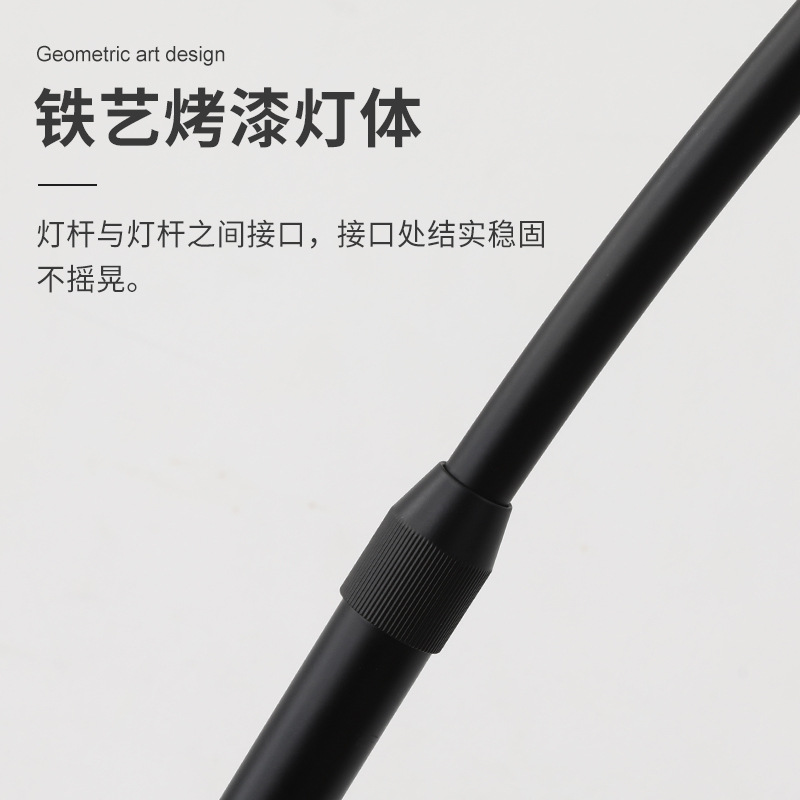 The same style fishing lamp and floor lamp as Xiaohongshu, with a high-end atmosphere in the living room, a modern and simple Nordic sofa and corner lamp Application Scenario