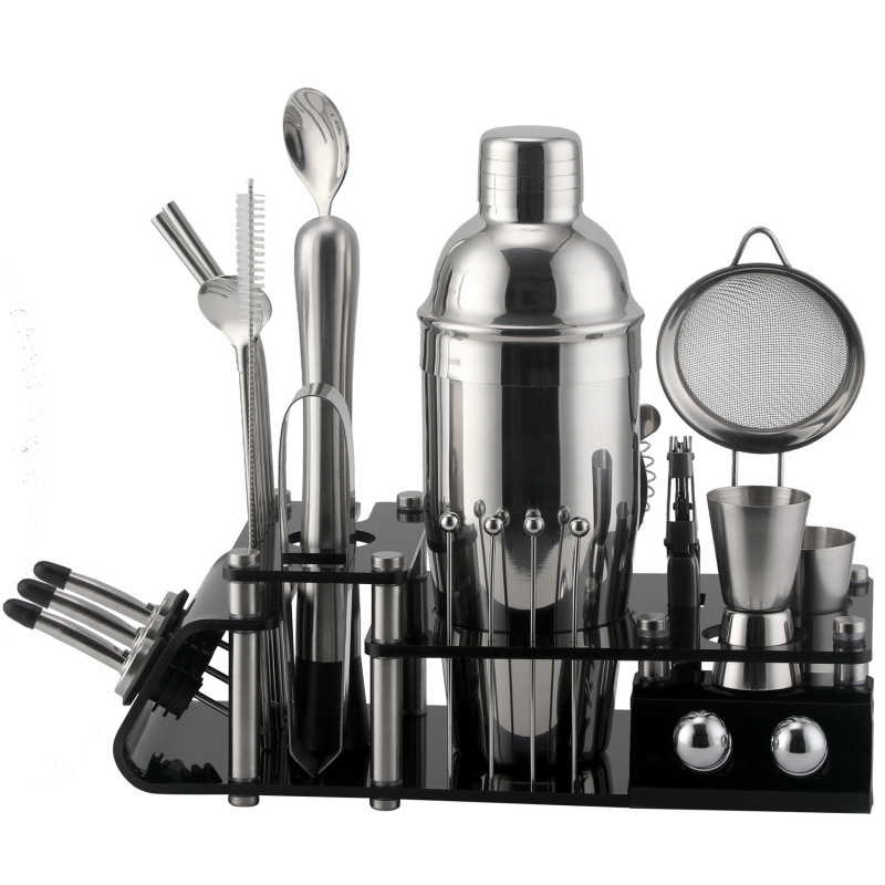 Cruiser Shaker 24-Piece Set Shaker Shaker Cocktail Bar Tool Set Bartender Set details Picture