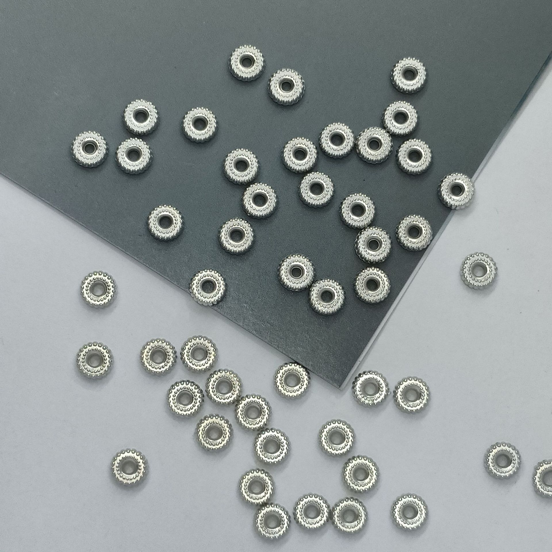 Diy Bead Accessories Wholesale Ccb Bracelet Spacer Bead Spacer Hand Beaded Wheel Piece 7536 Application Scenario