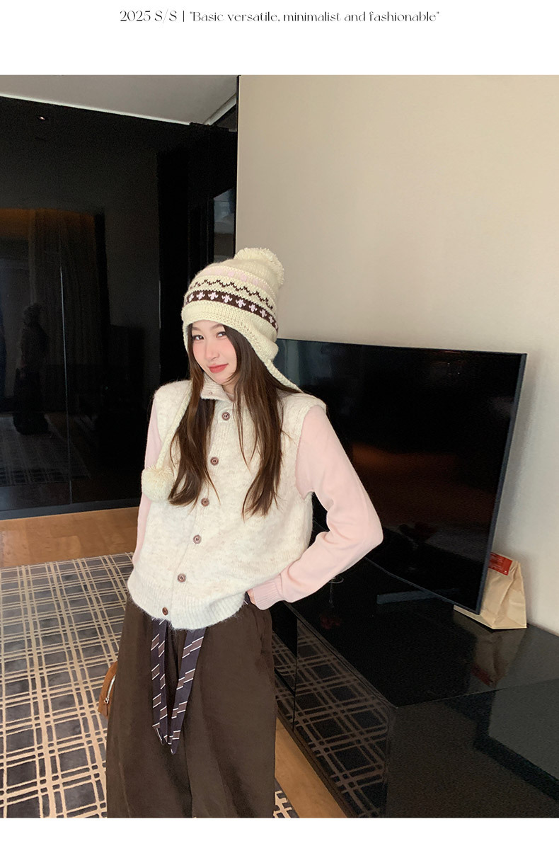 毛衣女秋冬2025新款无缝一体时髦洋气修身百搭显瘦针织上衣详情25