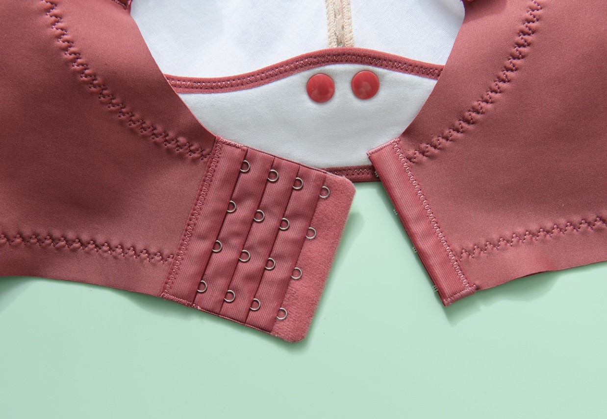 哺乳内衣/亲肤棉绿色女/文胸产品图