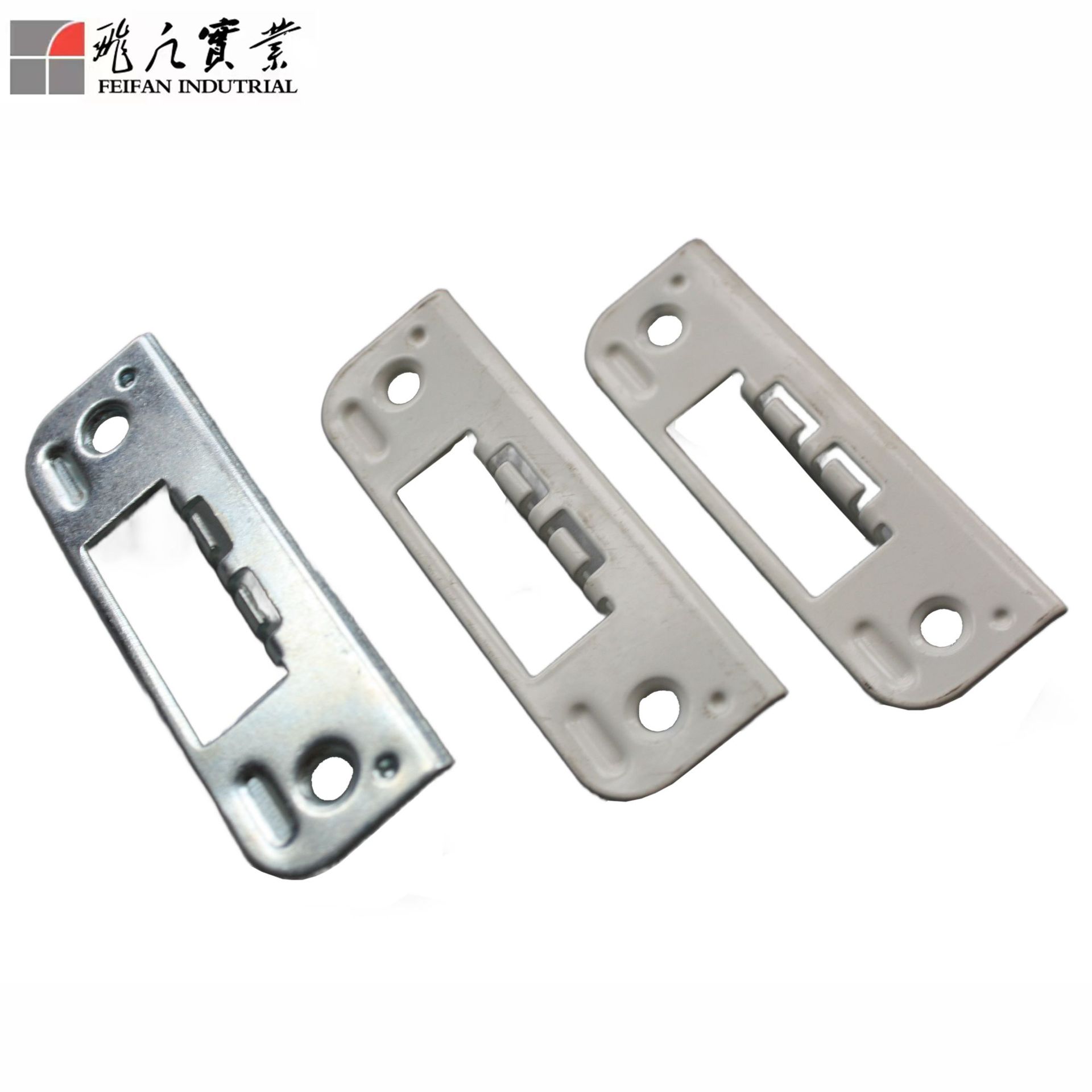 Door lock guide plates, room edge strips, lock body buckle plates, buckle plates, guide parts, universal lock guide plates wholesale Item Picture