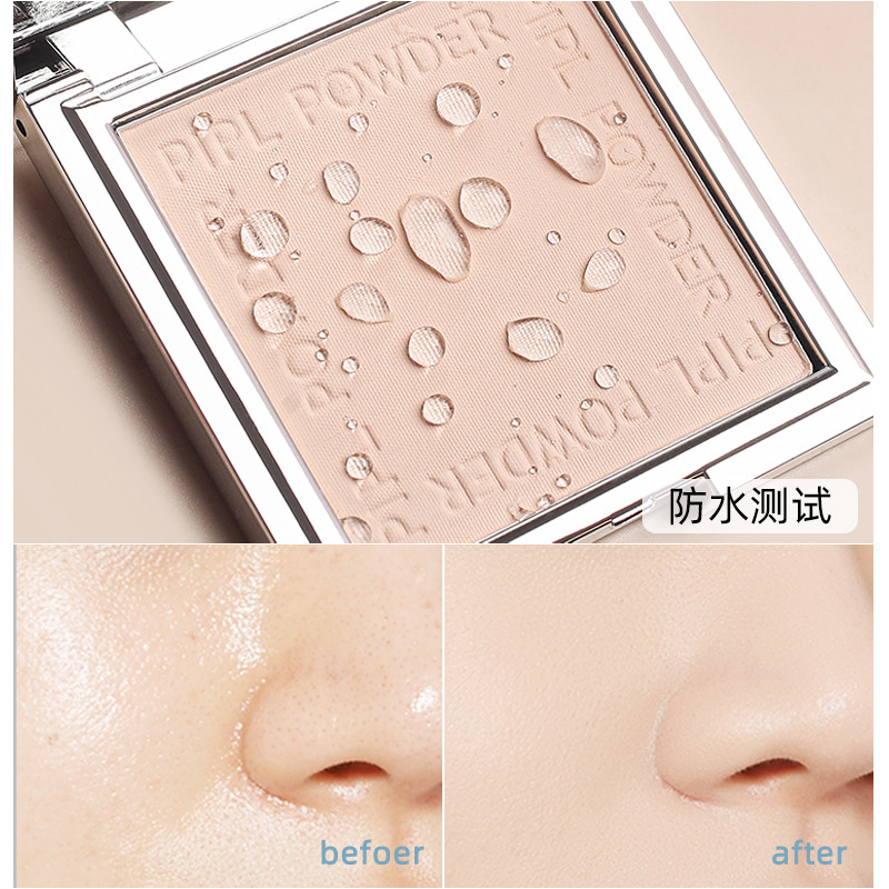 Pipl Powder Oil Control Concealer Makeup Dry And Wet Moisturizing Dry Powder Setting Powder Female Lasting Waterproof Authentic Product Application Scenario