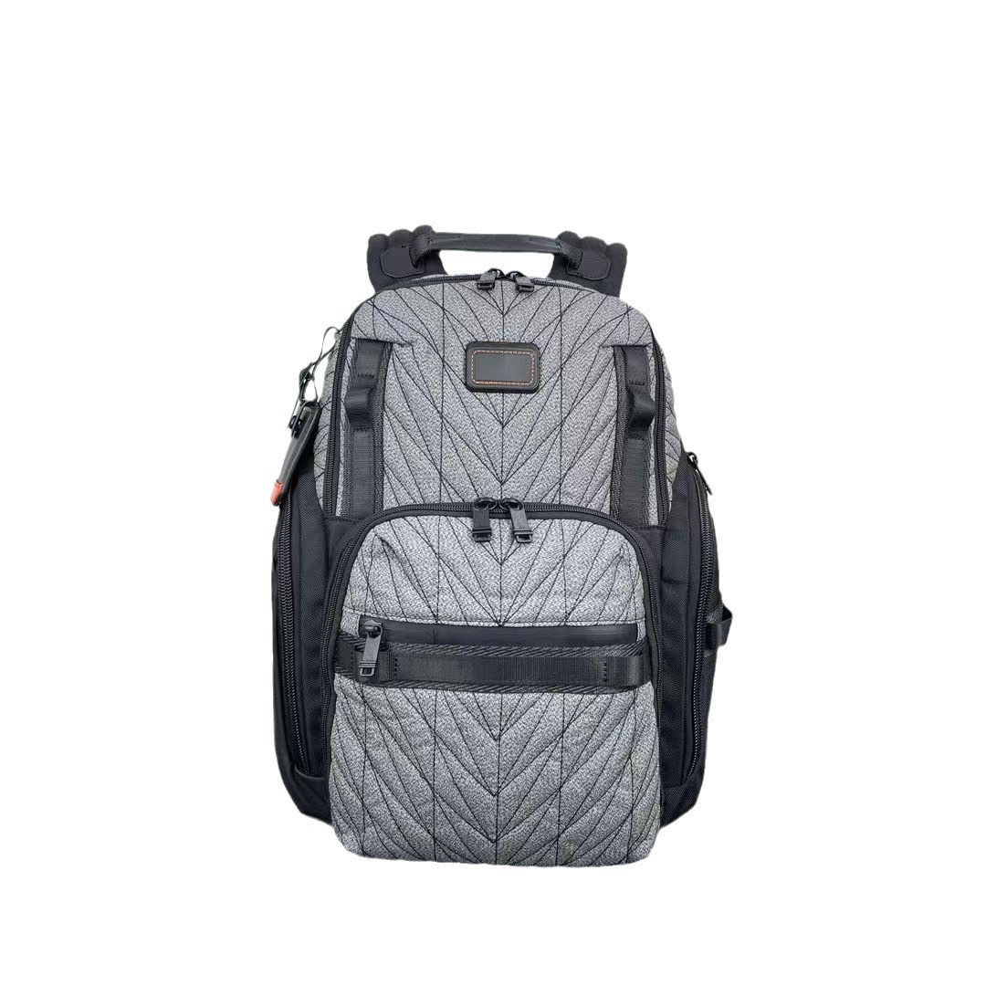 Ballistic Nylon Daily Commuter Modern Men's Backpack Computer Backpack 232789D Item Picture