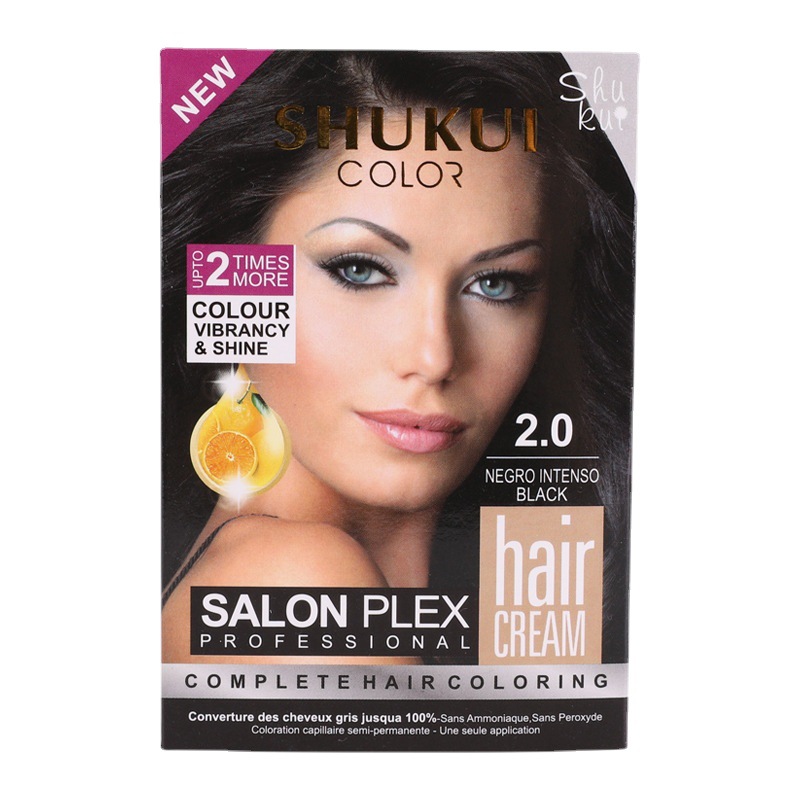 Shukui Hair Dye Export Hair Dye Foreign Trade Hair Dye South American Hair Dye Export Cross-Border Hair Dye Dye Paste Item Picture