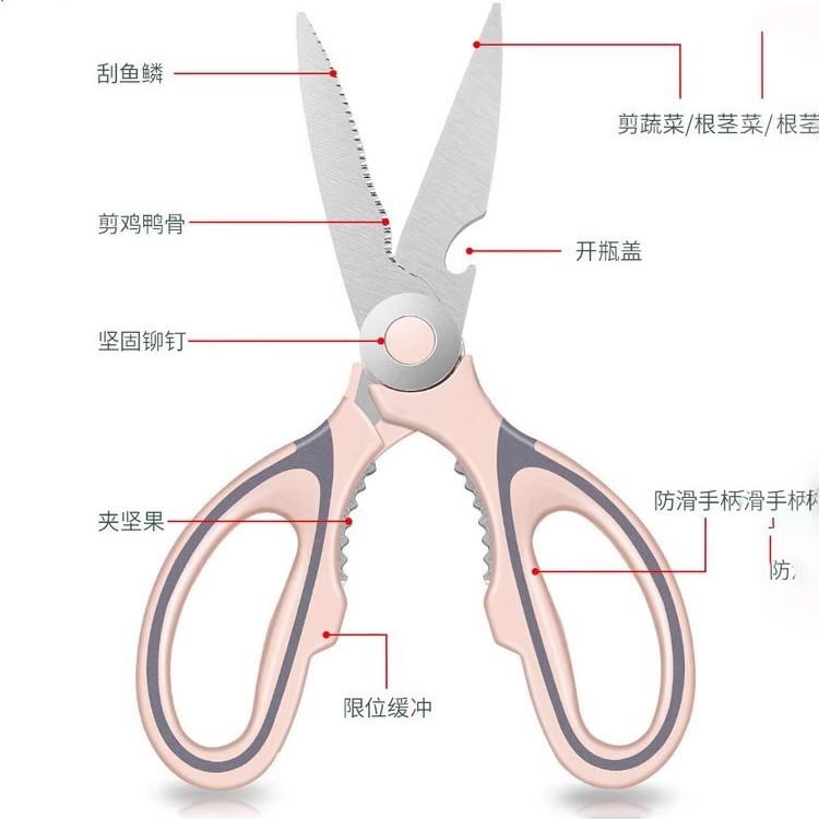 厨用剪刀实物图