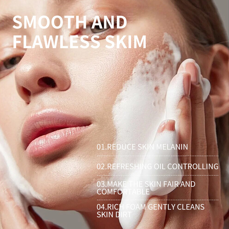 Cross-border kojic acid facial cleanser deeply cleanses and exfoliates gently without irritating the face. This export-oriented facial cleanser is specially designed for men and women details Picture