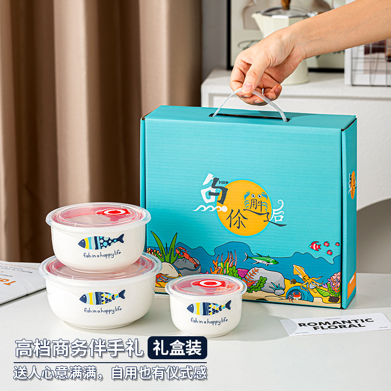 饭盒/饭盒学生2025可爱/卡皮巴拉便当盒/餐盘/密封保鲜盒玻璃细节图