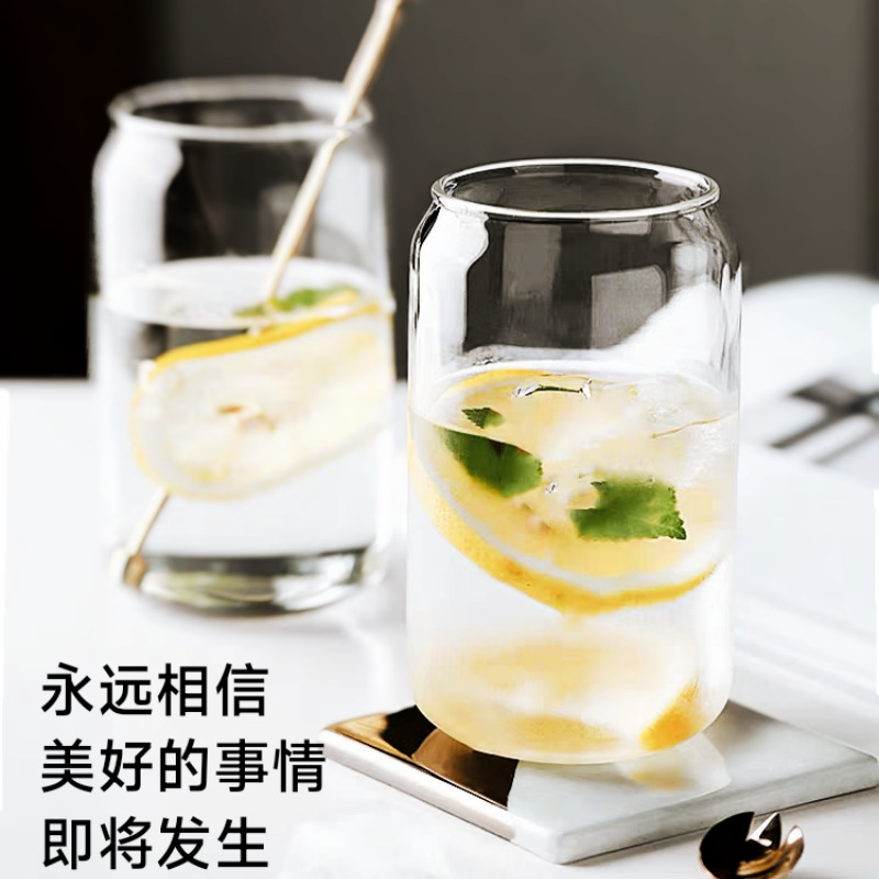 玻璃杯/玻璃杯杯子/玻璃小熊杯/玻璃杯子/冰川杯产品图