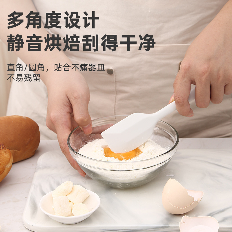 家用食品级硅胶迷你烘焙工具套装大全耐高温刮刀油刷打蛋器食品夹细节图