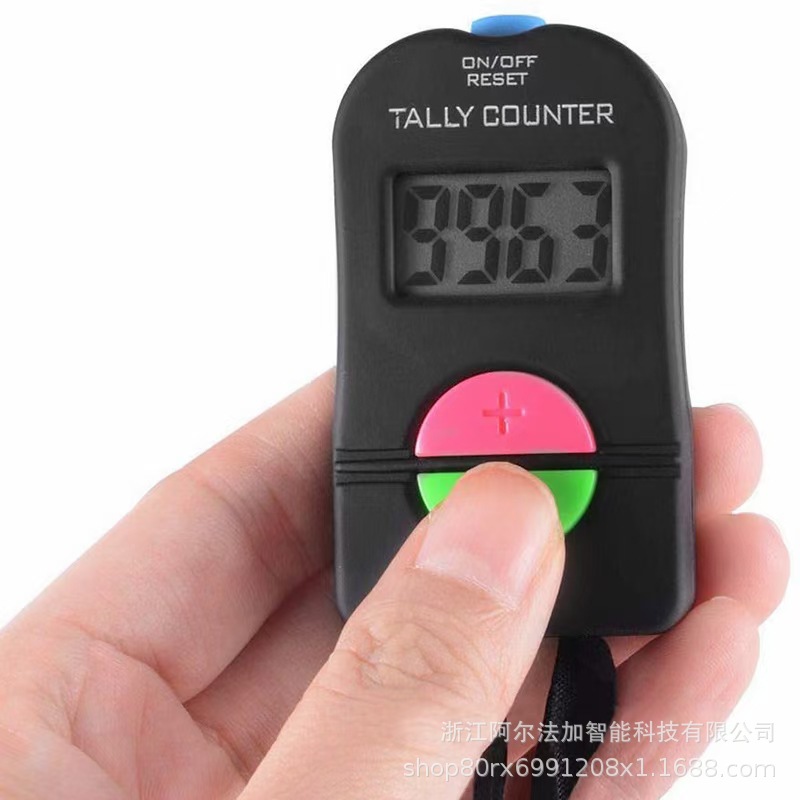 The 4-Bit 9999 Drops Sound With Each Press Can Turn Off The Add And Subtract Counter Electronics