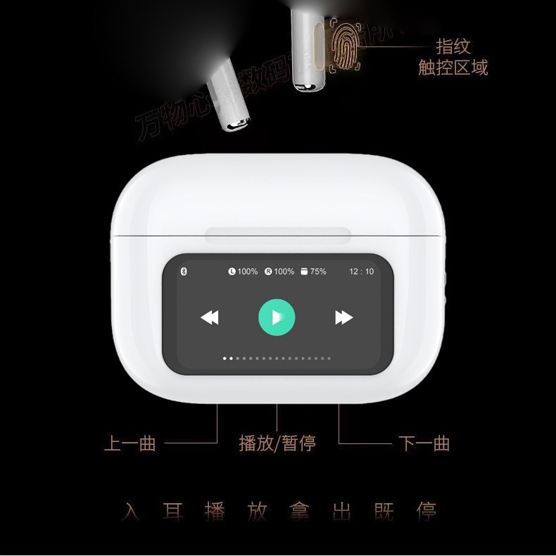 蓝牙耳机实物图