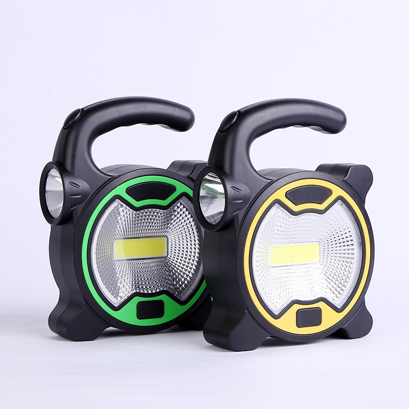 LED outdoor portable lamp, 3W household flashlight, gift lamp, camping lamp, portable promotional gift lamp, claw machine details Picture