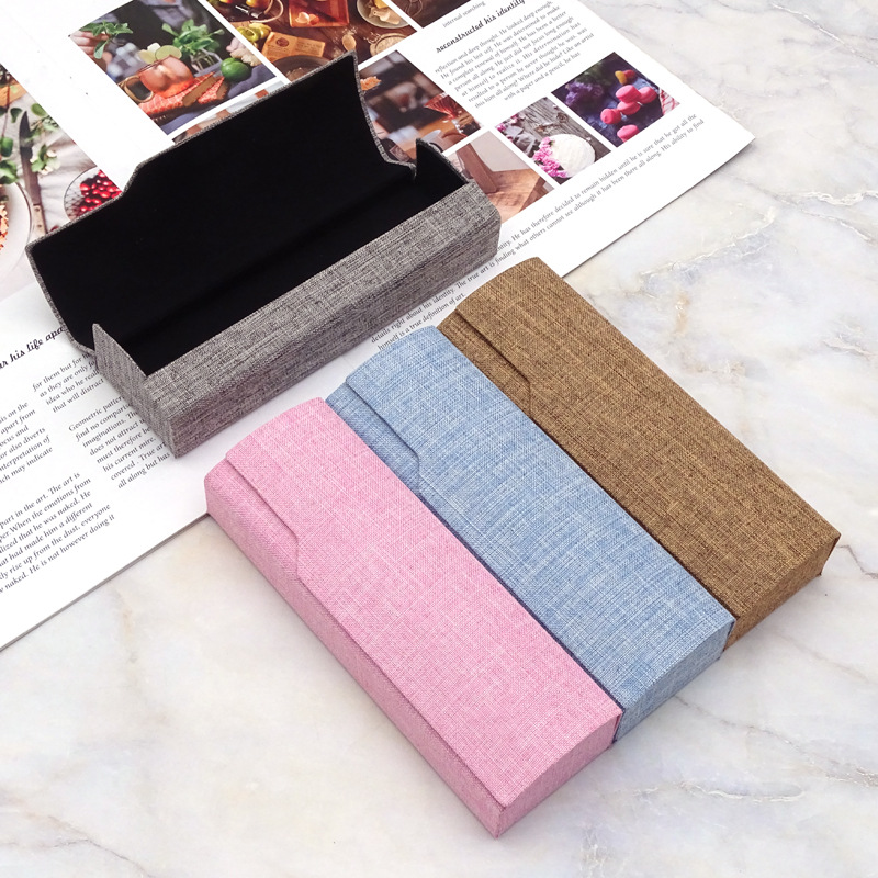 眼镜盒/折叠眼镜盒/眼镜链/老花镜折叠/眼睛袋产品图