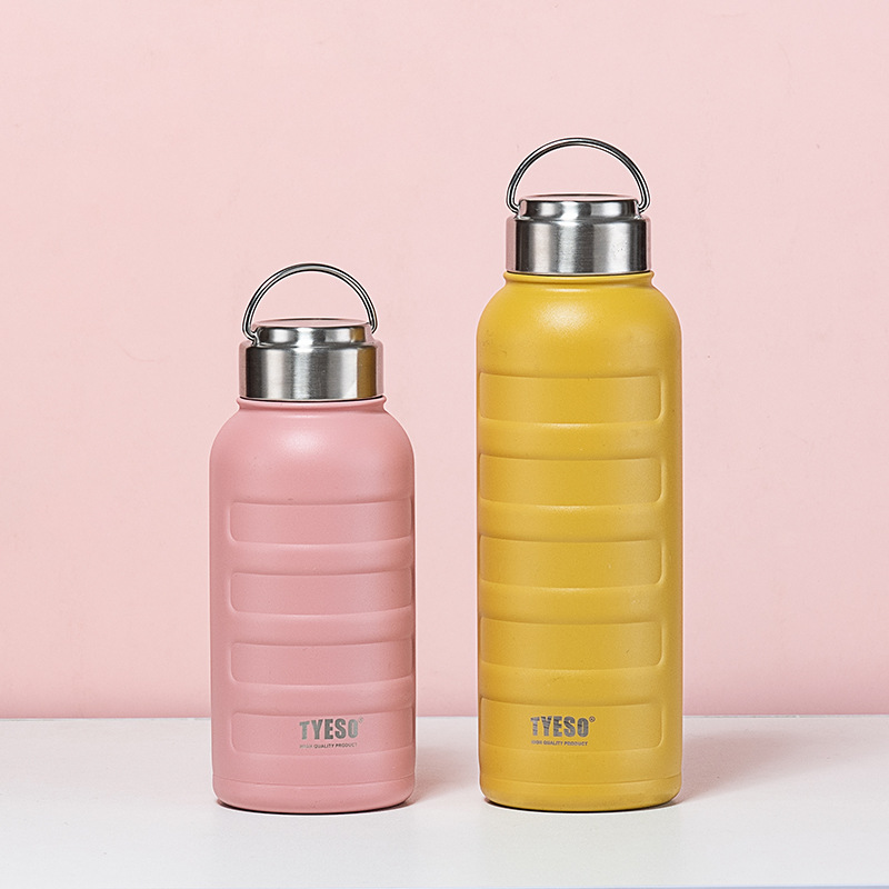 Taishuo new portable caterpillar thermos cup 304 stainless steel men's and women's business straight cup full figure
