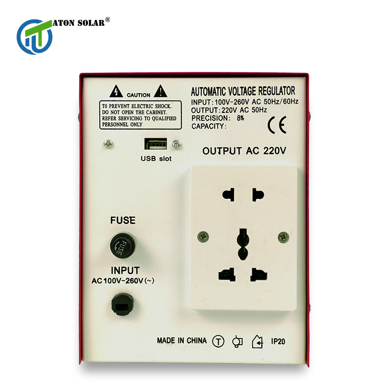 Wholesale of 220v household fully automatic AC voltage stabilizer, 1500VA computer and refrigerator voltage stabilizer details Picture