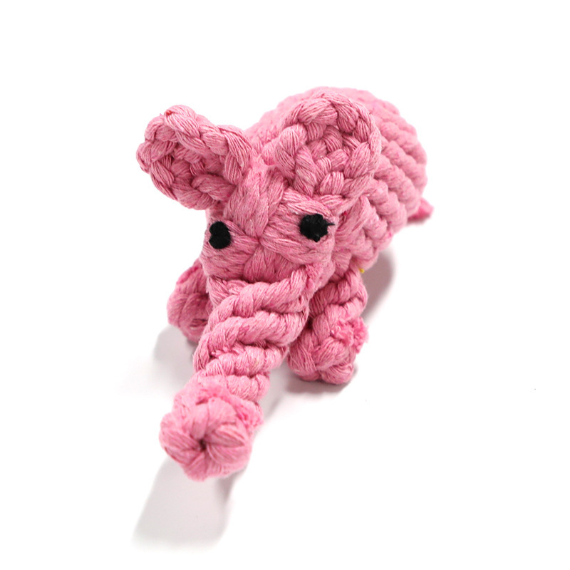 现货棉绳狗玩细节图