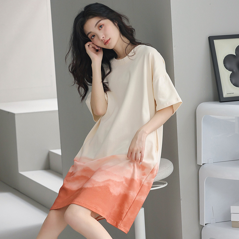睡裙女夏季纯产品图