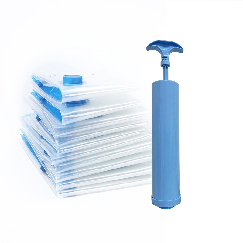 Vacuum bags, compressed bags, cross-border exclusive transparent storage bags, household quilts, clothes, sorting and storage bags, packing for travel Application Scenario
