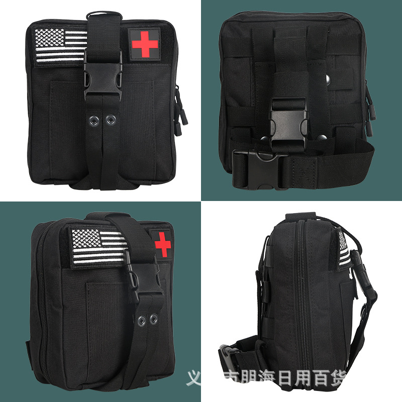 战术包医疗包旅行求生工具套装生存应急包野外露营装备图