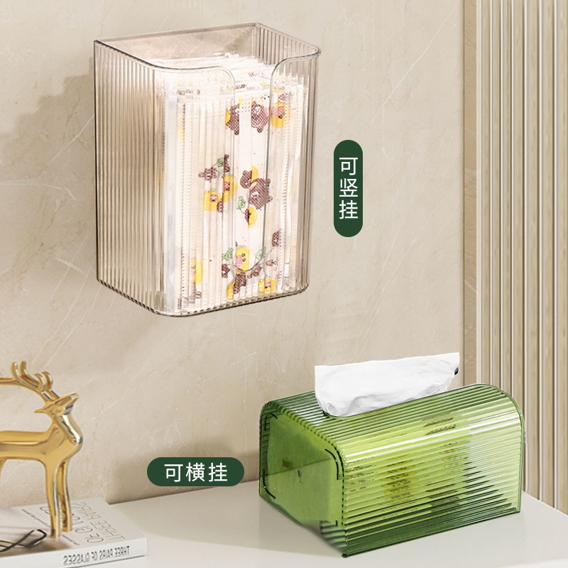 PET wall-mounted toilet tissue box Application Scenario