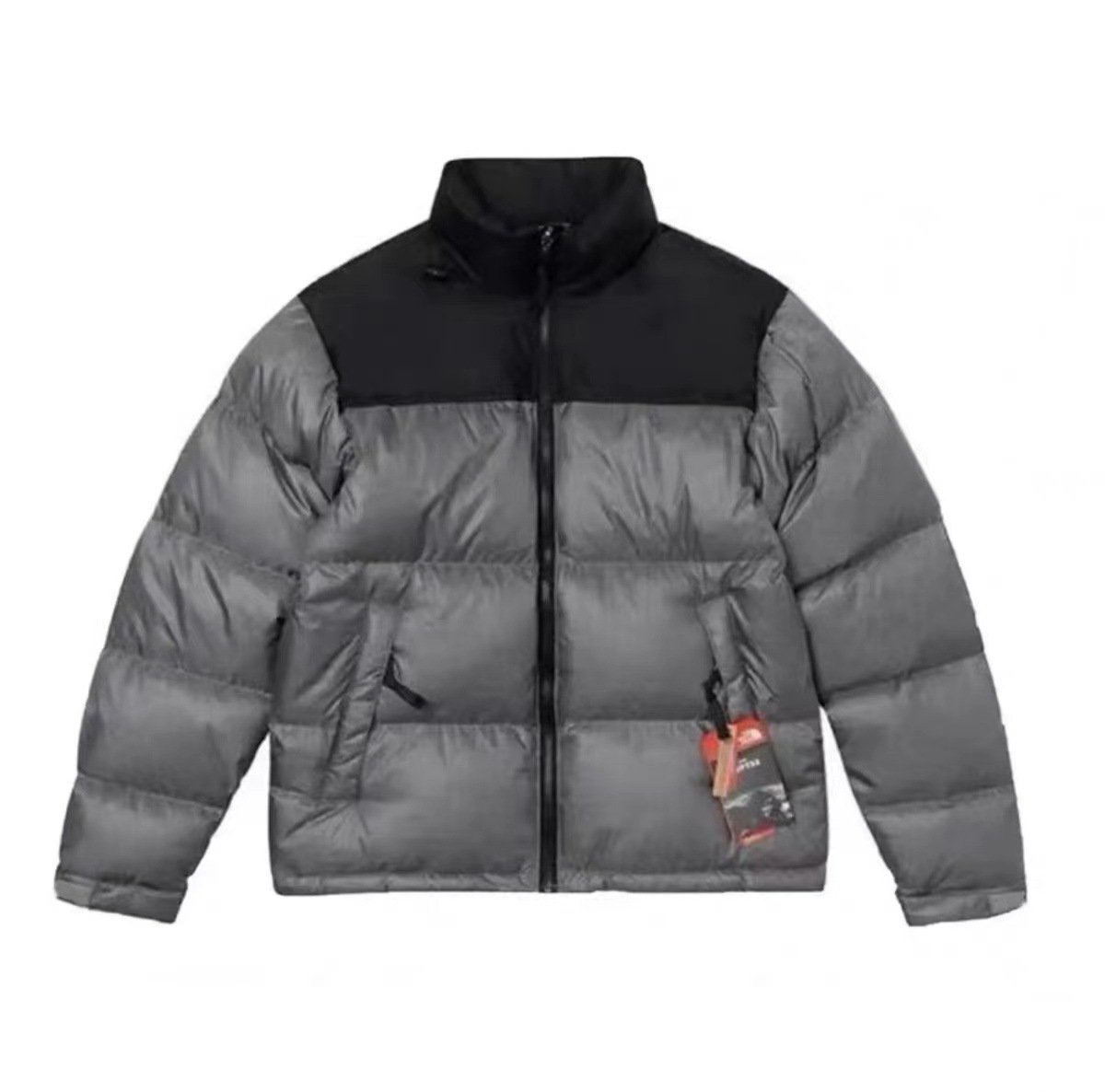 En stock north face TNF1996 abajo chaqueta con capucha mujer pato blanco para abajo 350g relleno para abajo 90 EE.UU. 700 bordado Item Picture