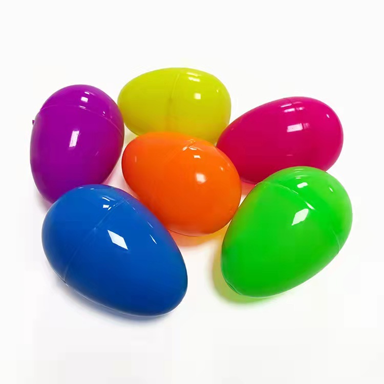 Professional All Kinds Of Plastic Color Eggshell Dinosaur Eggshell Easter Eggshell Plastic Twist Eggshell Candy Eggshell Application Scenario