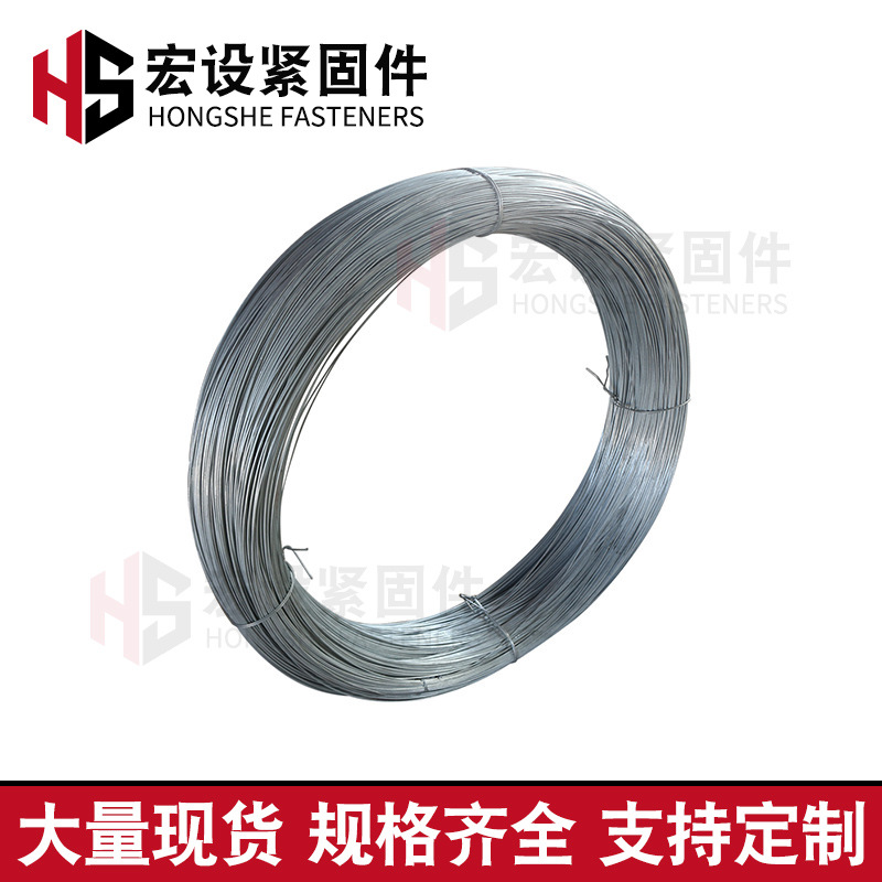 Galvanized iron wire manufacturer direct supply of iron wire wholesale, galvanized wire binding, manual anti-rust metal wire binding details Picture